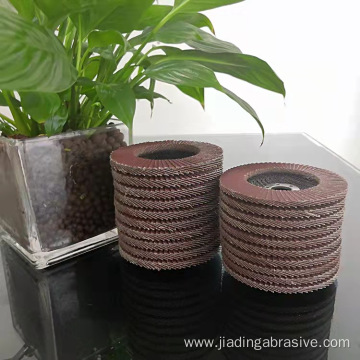 automatic flap disc production fiberglass cover flap disc